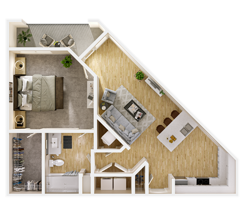 Vera A1B Floor Plan